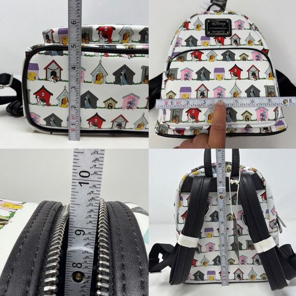 Disney Loungefly Lady & The Tramp Dogs Houses Mini Backpack NWT WDBK1305 main image 9